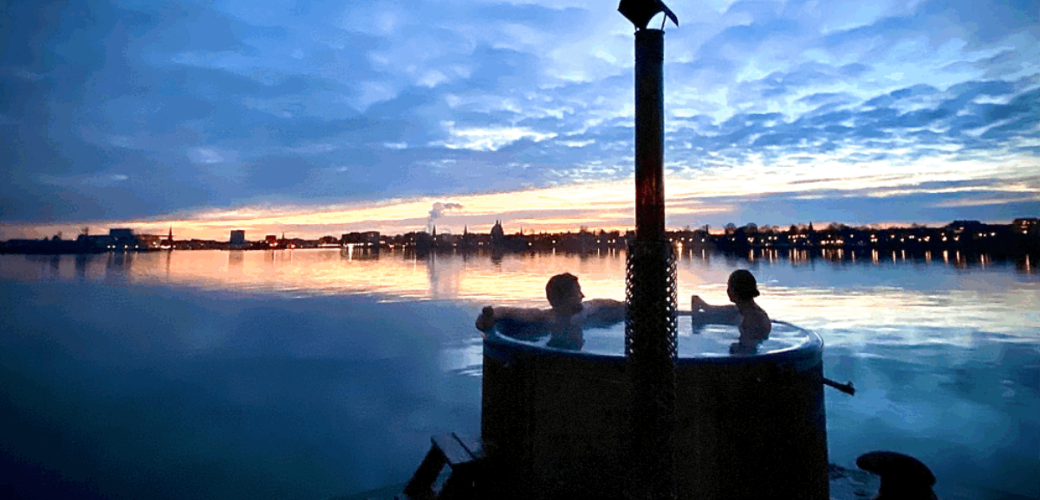 CopenHot, spa flottant sur le port (en supplément)