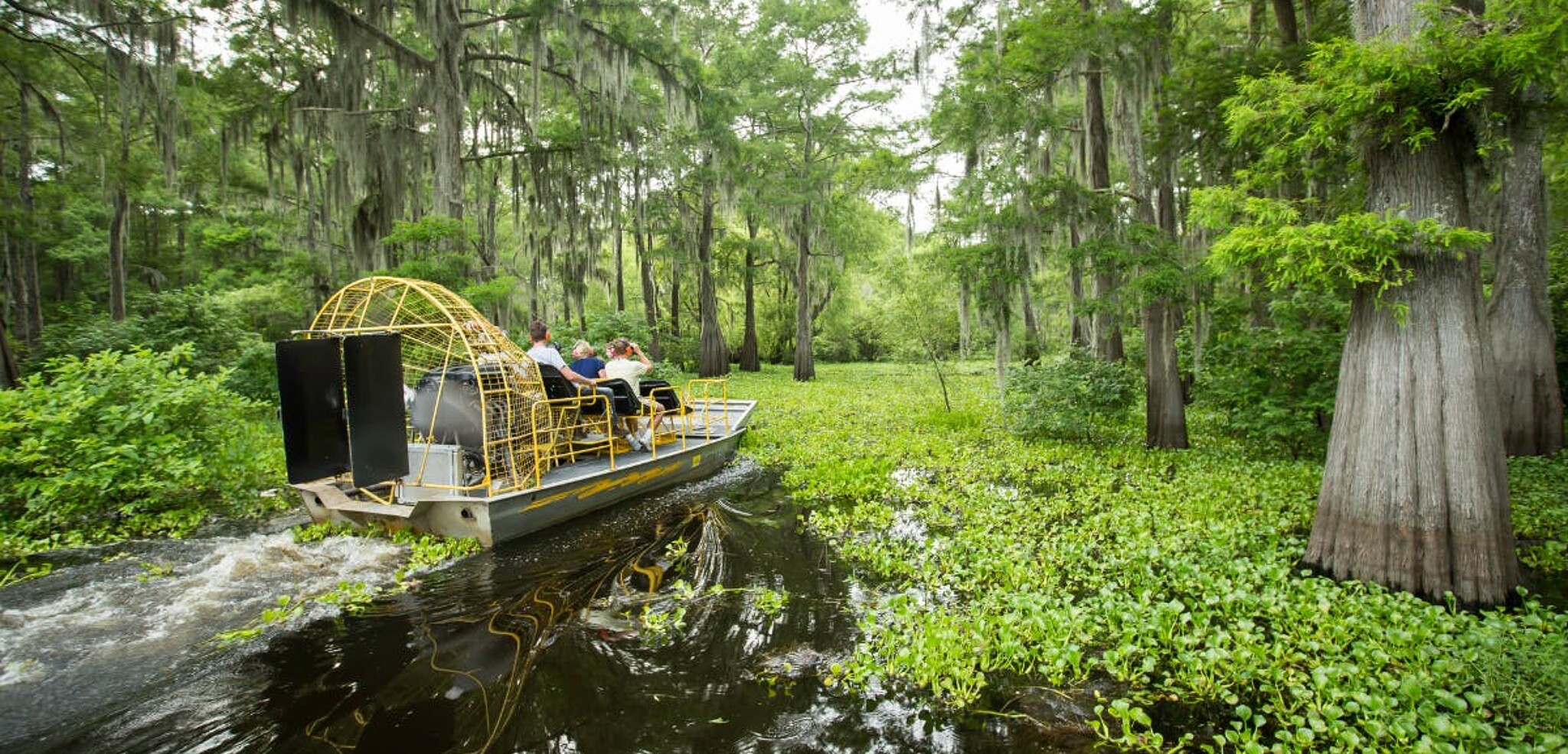 Pour une virée en airboat