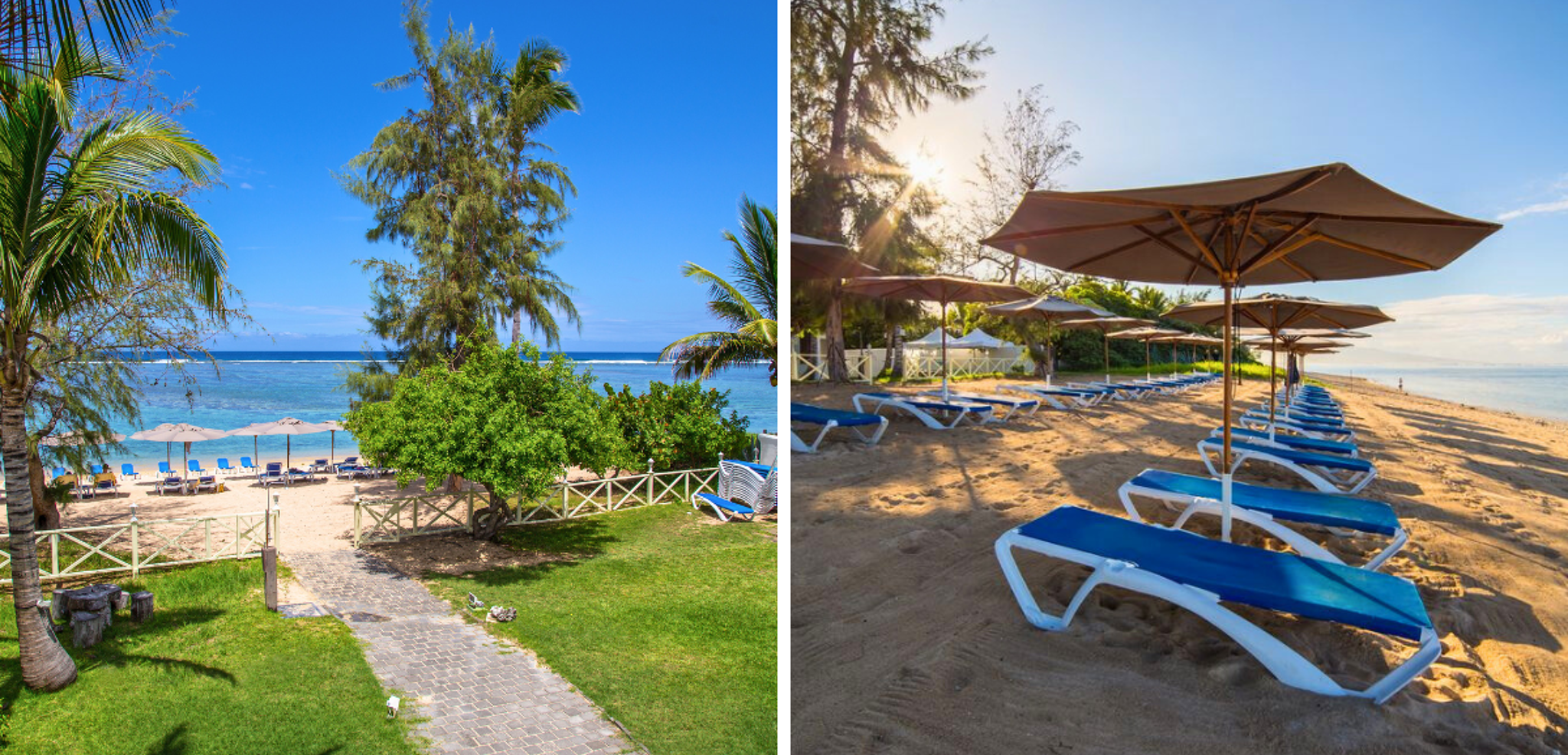 Entre deux excursions, pause farniente sur la plage de l'hôtel