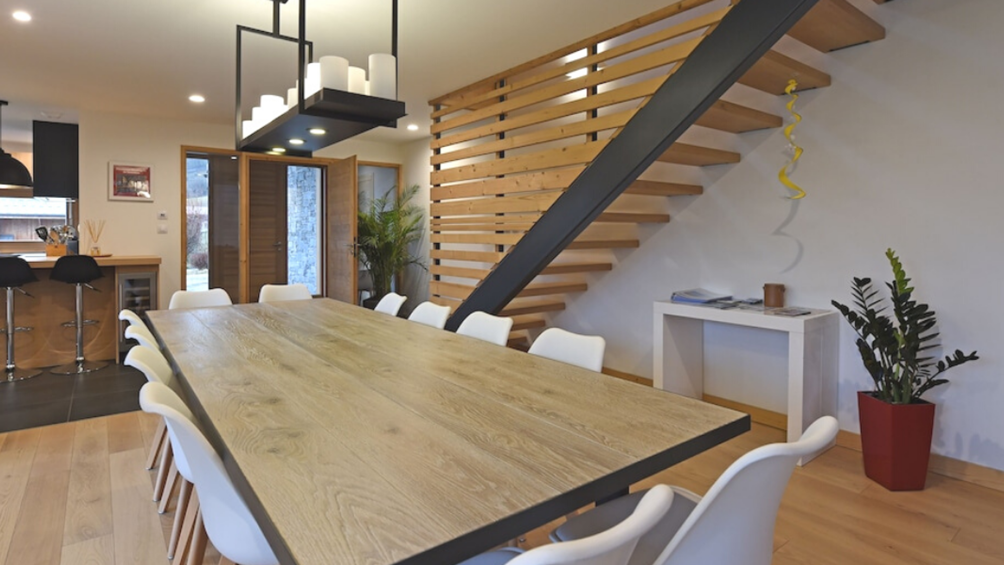 Avec ses grands espaces conviviaux