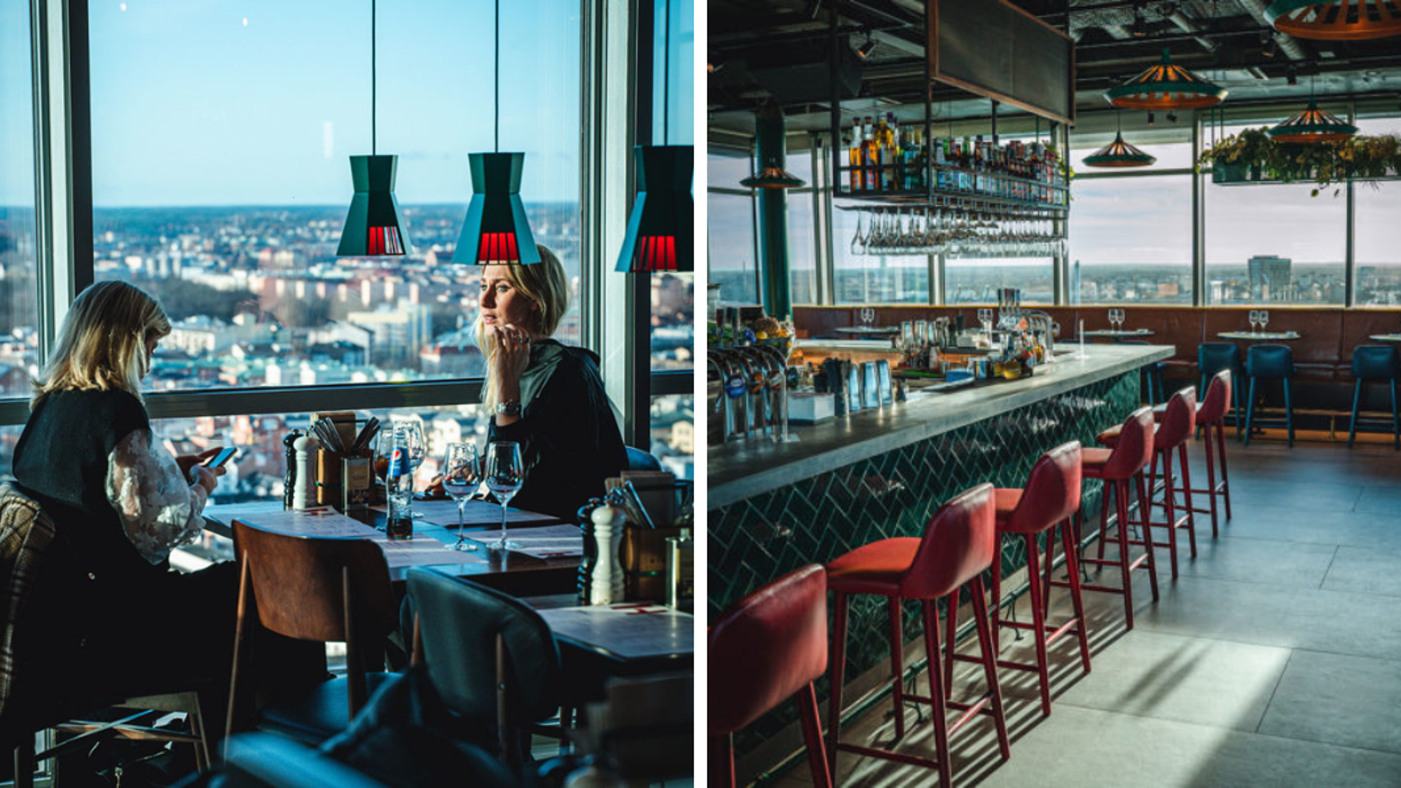 Dégustez le repas de la Saint-Sylvestre avec une vue imprenable (restaurant Himlen ou similaire)