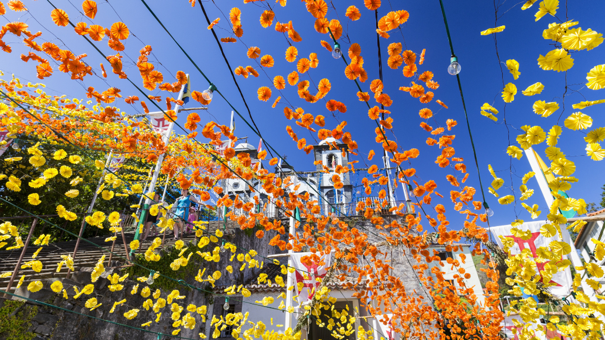 Funchal pendant la fête des fleurs ©Shutterstock