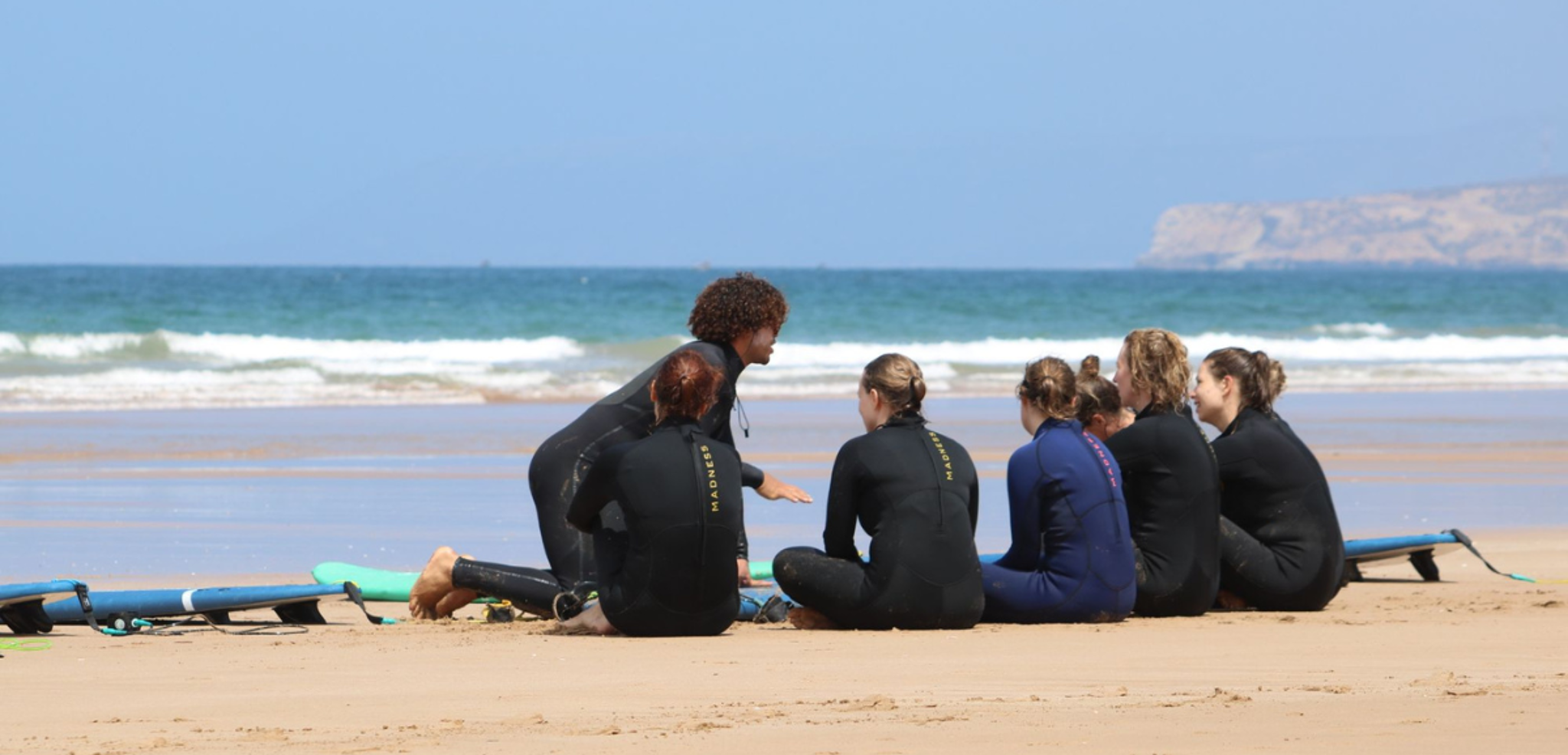 Pour un séjour entre surf...