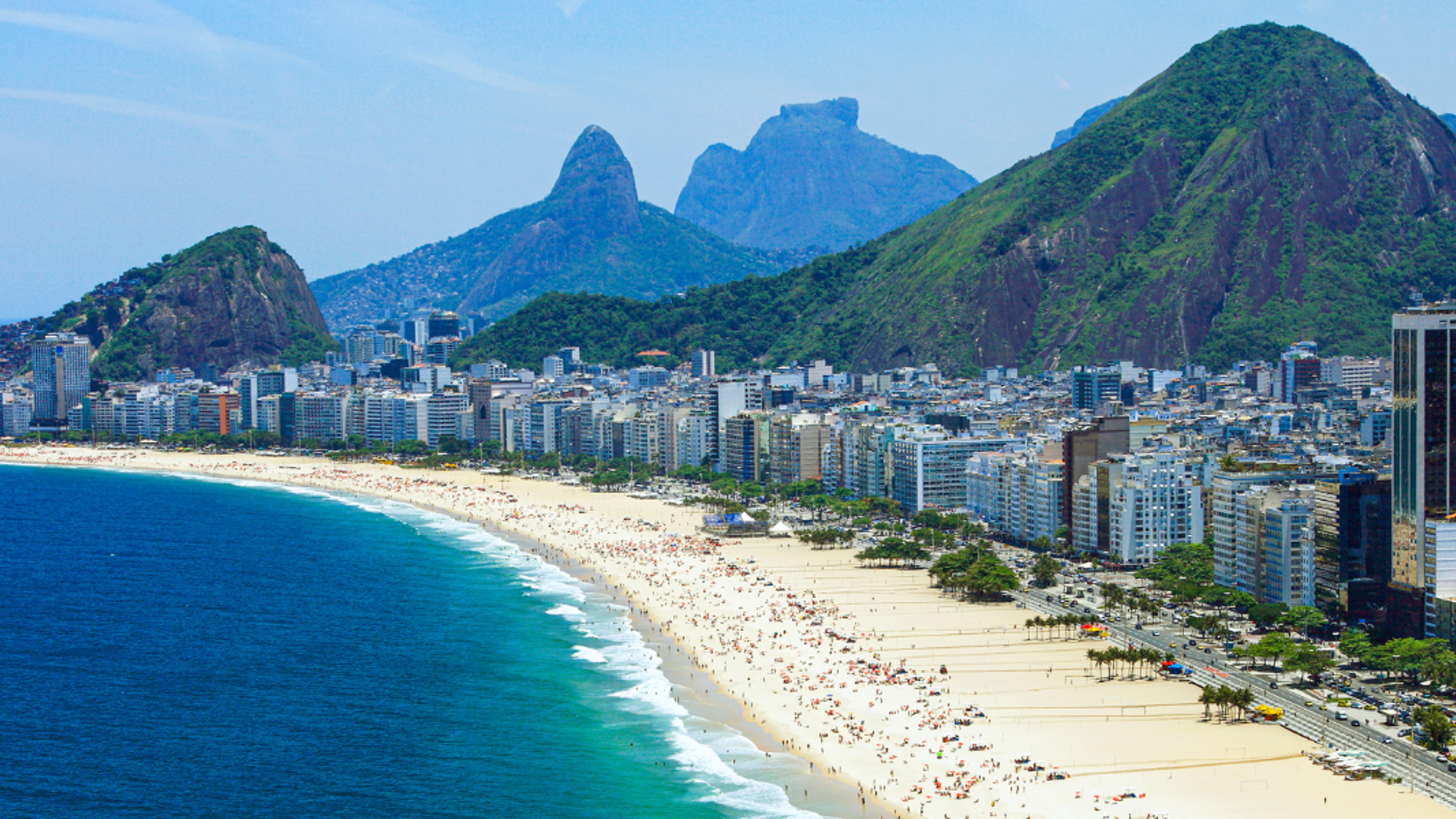 La grande plage de Copacabana