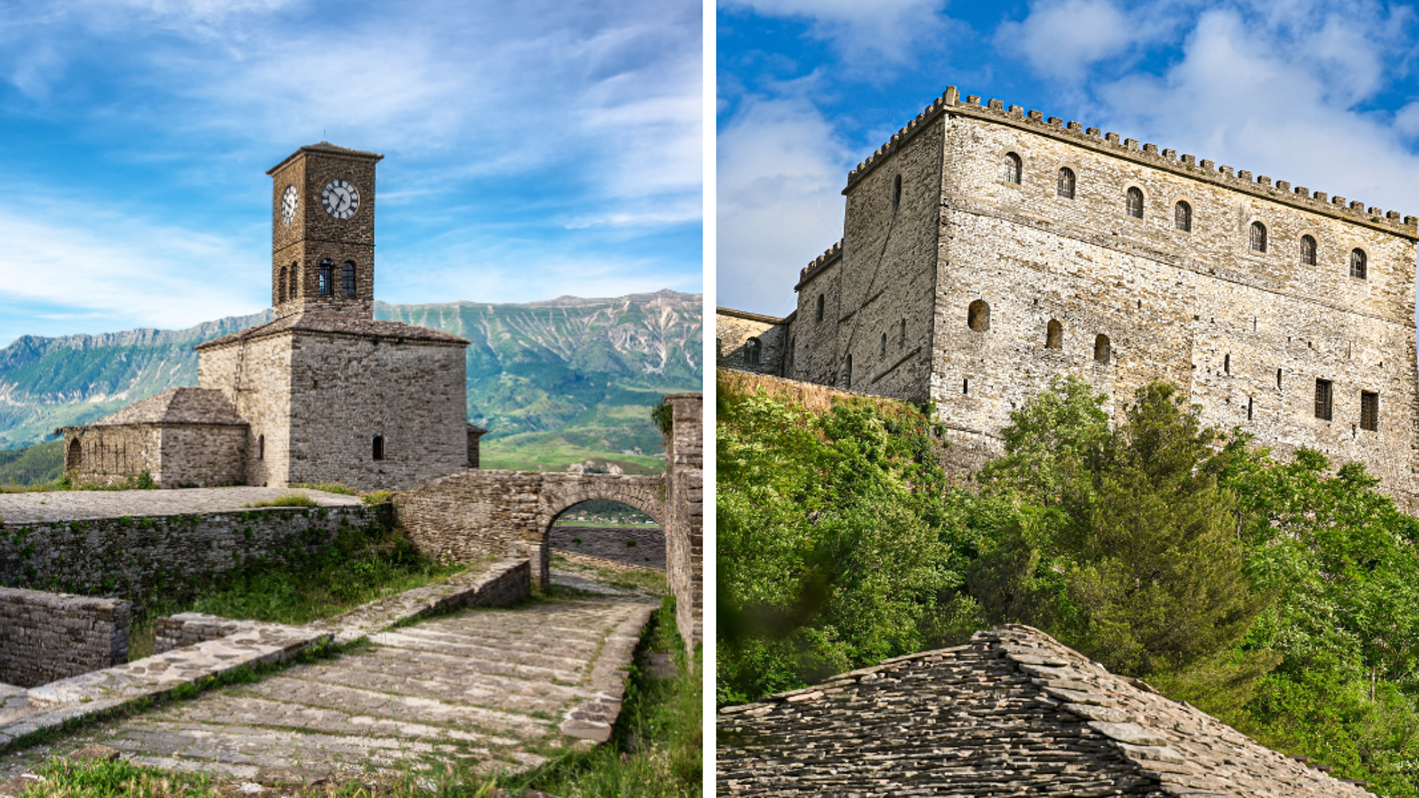 Le célèbre château de Gjirokastër