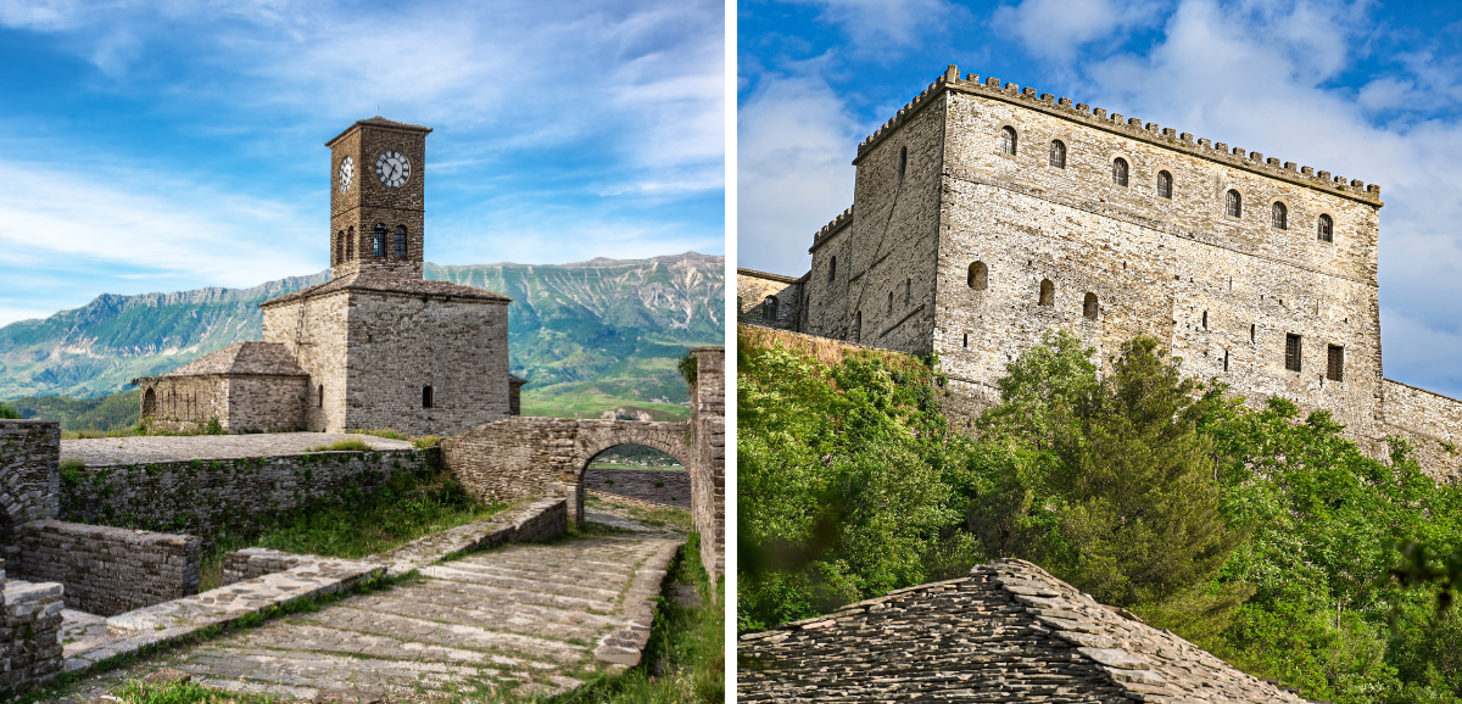 Le célèbre château de Gjirokastër