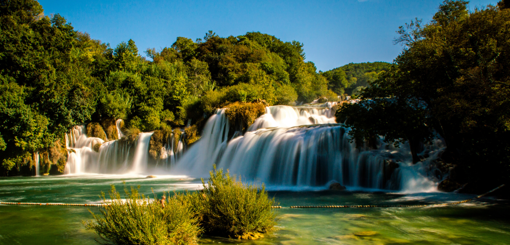 Ou dans le Parc National Krka (non inclus)