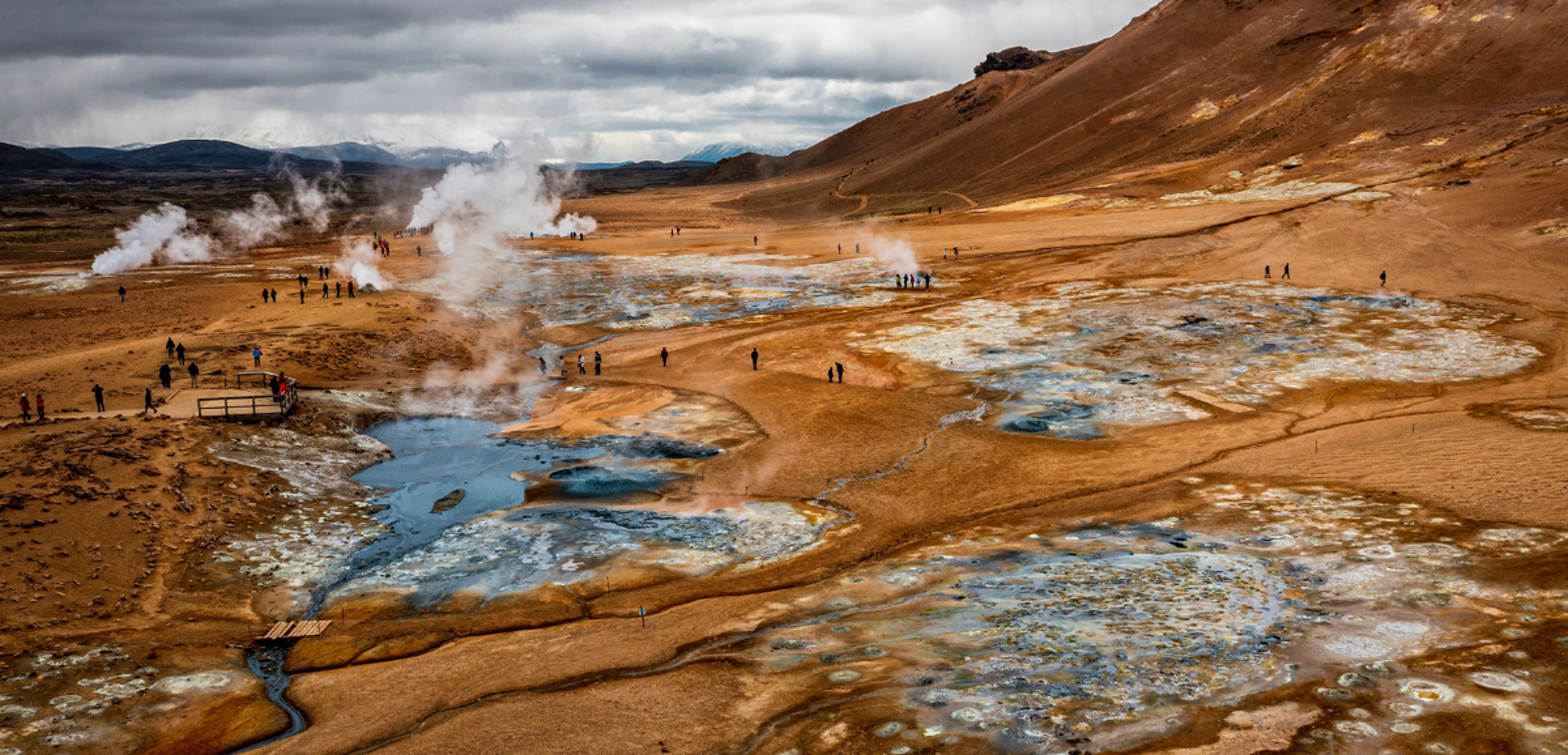 Site géothermique de Hverir, Islande