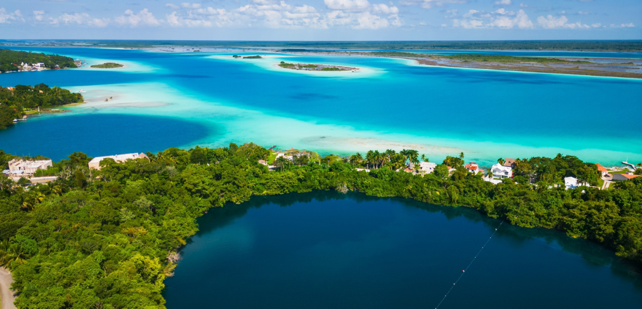 Entre trésors naturels, comme la Lagune de Bacalar - jour 3