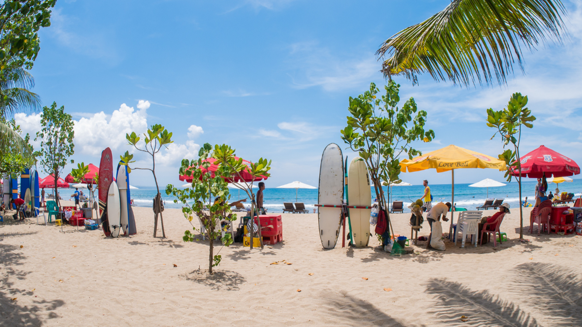 Une pause farniente sur la plage de Kuta - jours 3 et 4