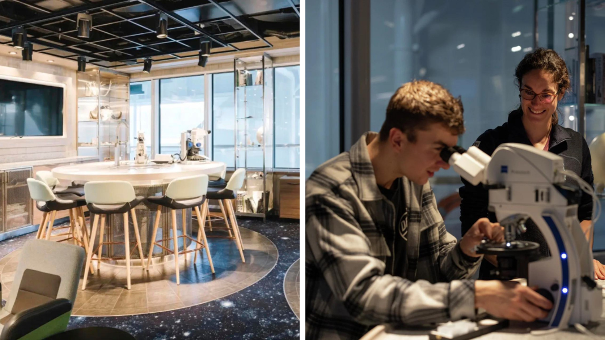 Entre deux expéditions, apprenez-en davantage au Centre scientifique pour être incollables sur la nature qui vous entoure