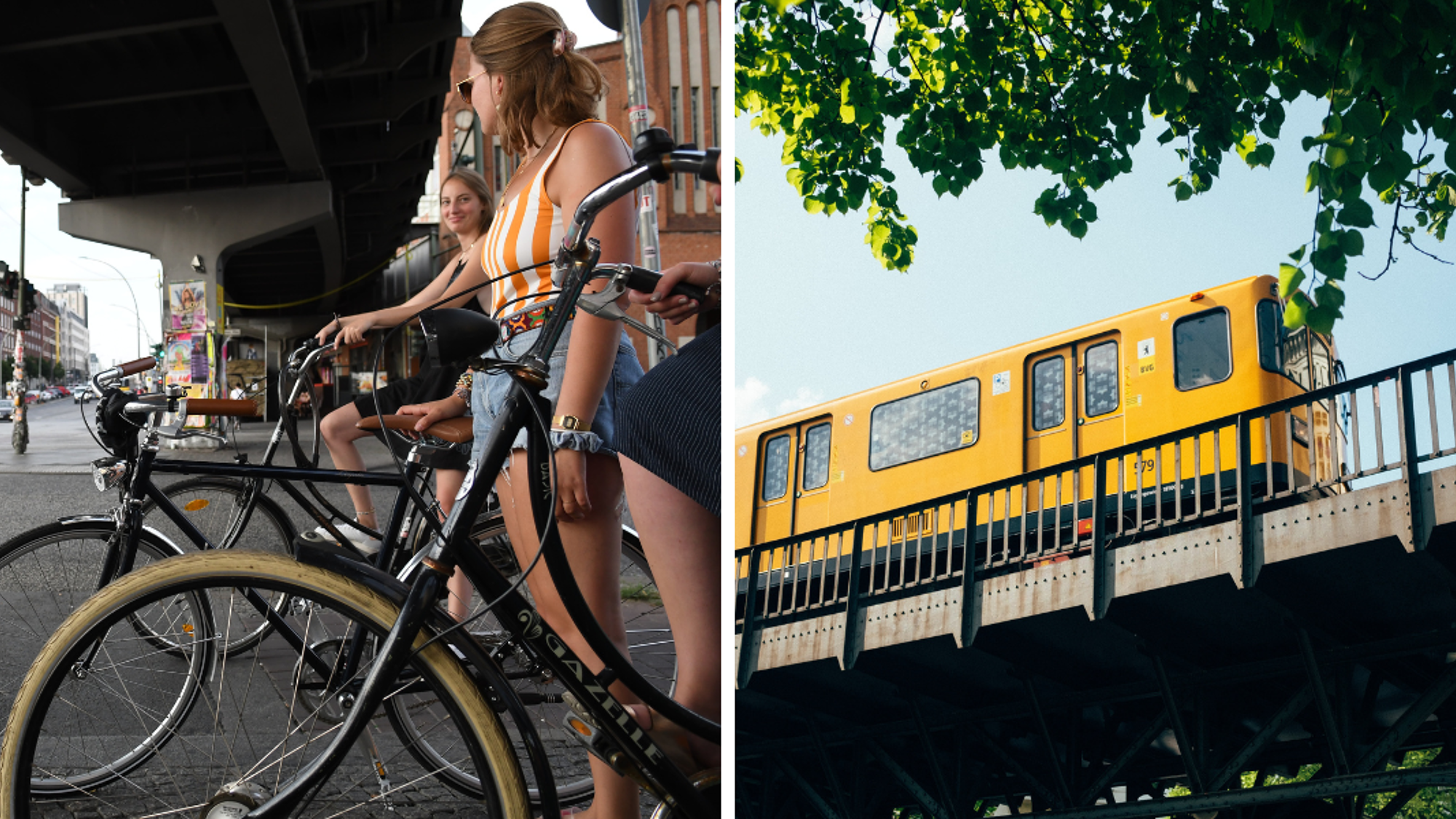 Puis continuez vos visites en toute liberté, à vélo, en transport en commun ou à pied (non inclus)