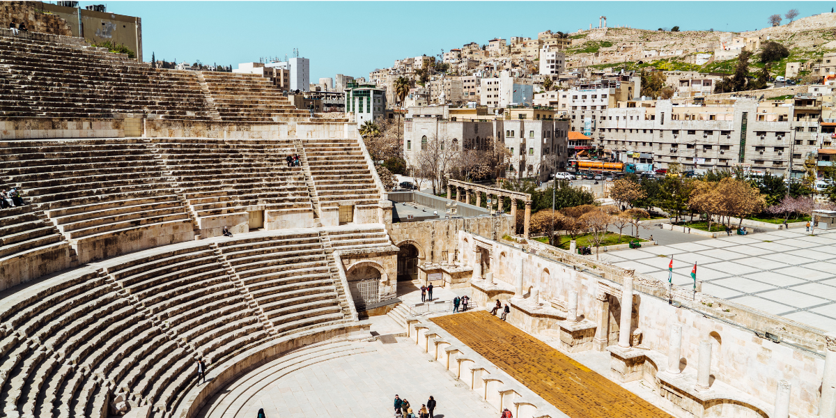Le théâtre romain d'Amman - jour 2 