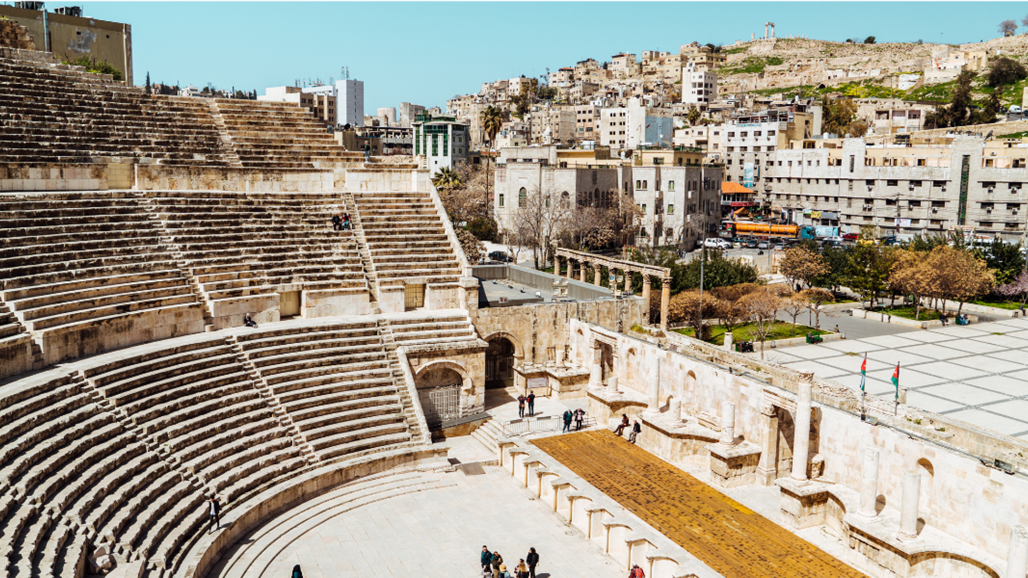 Le théâtre romain d'Amman - jour 2