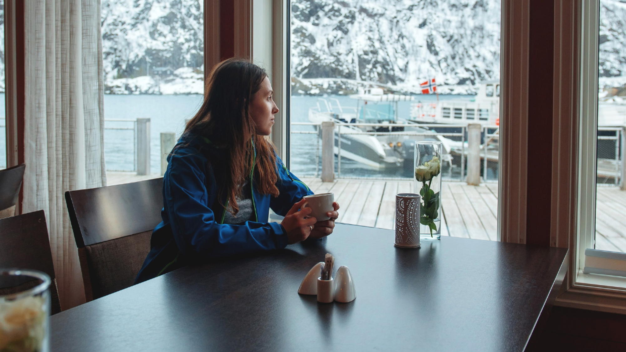 Une dernière pause café avant de quitter la Norvège - jour 8