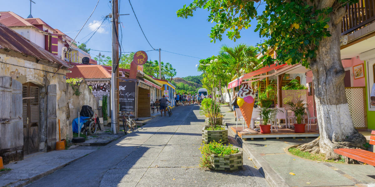 Le charmant village de Terre de Haut