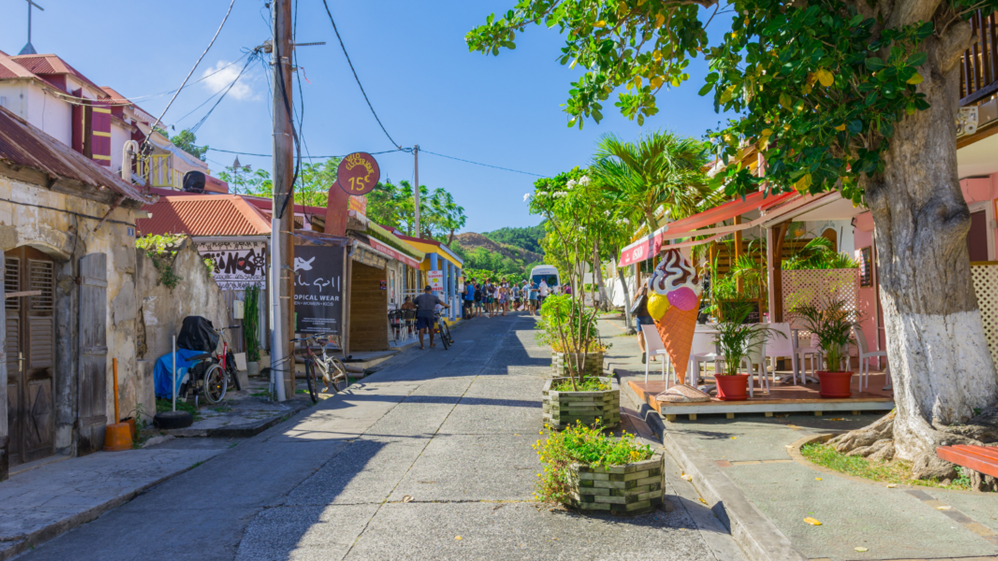 Le charmant village de Terre de Haut