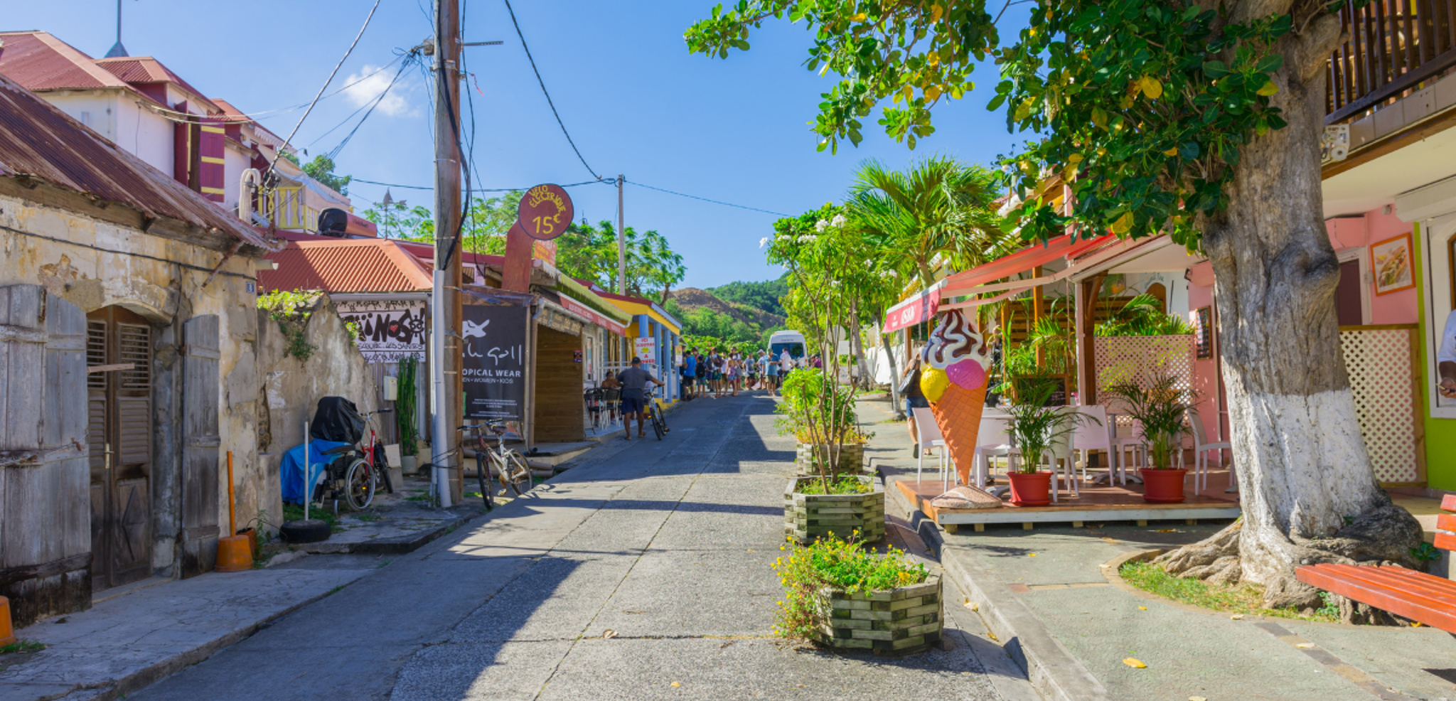 Le charmant village de Terre de Haut