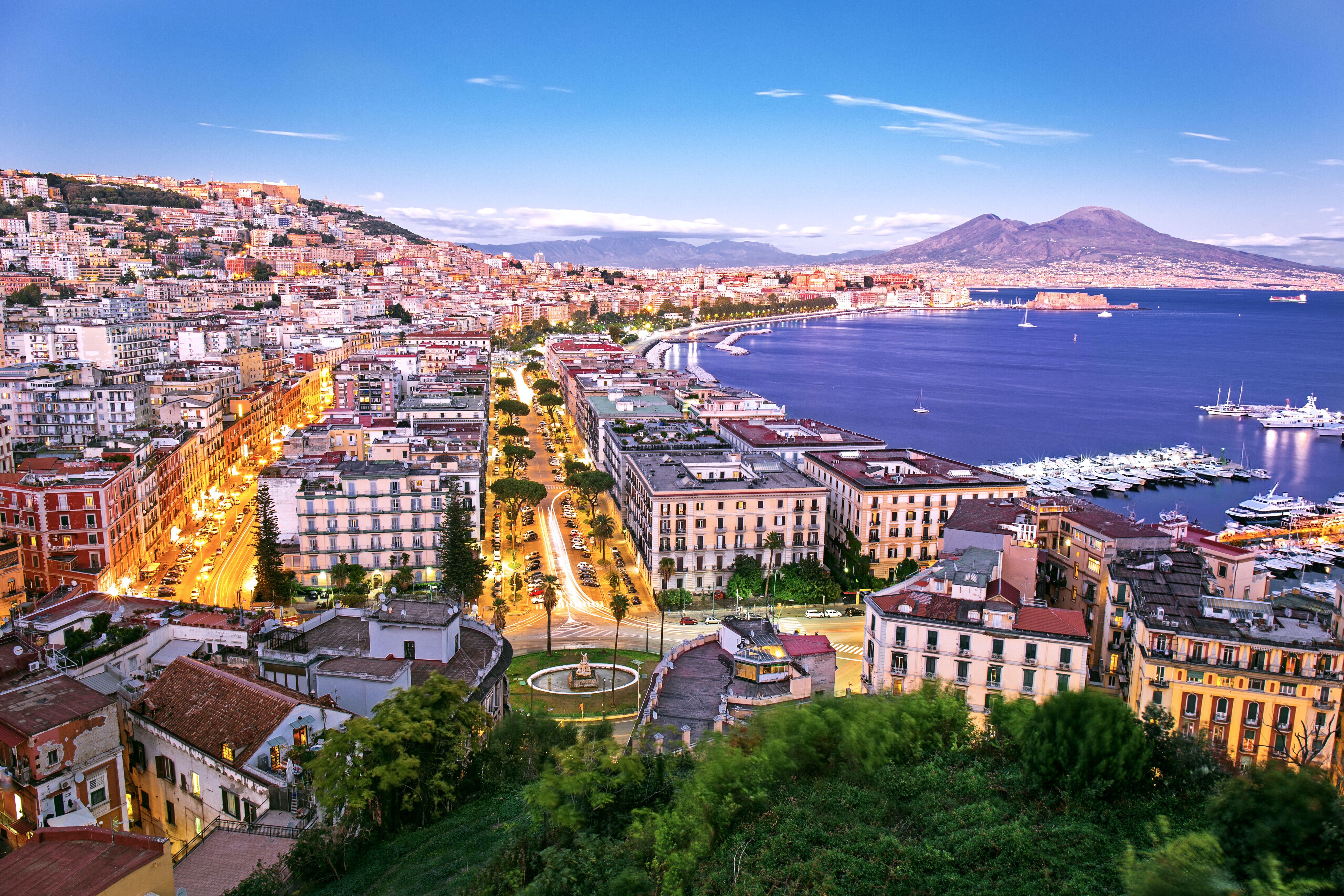 Naples by night