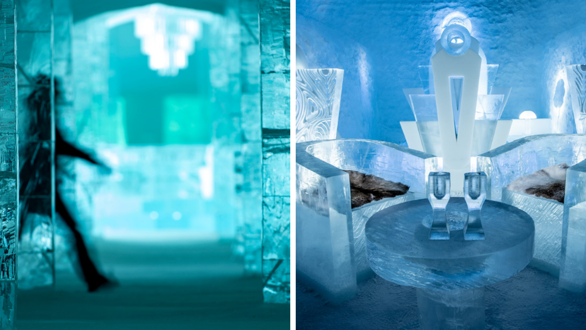 Découvrez un véritable palais sculpté à l'Icehotel