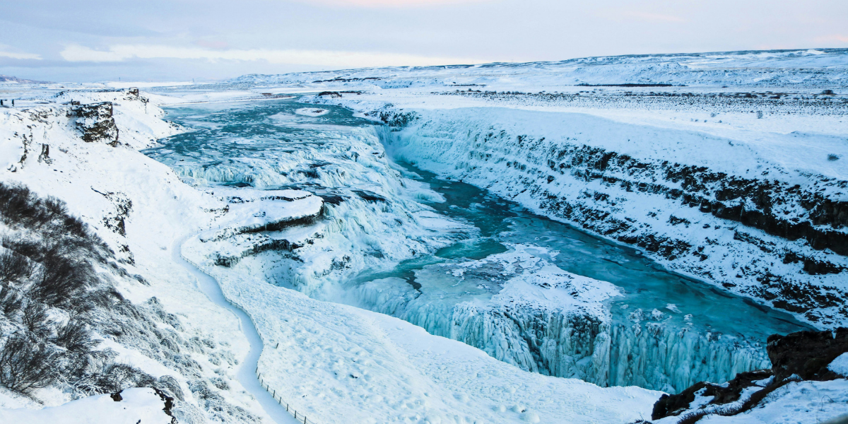 Cascade de Gullfoss, Islande ©Michele Orallo / Unsplash