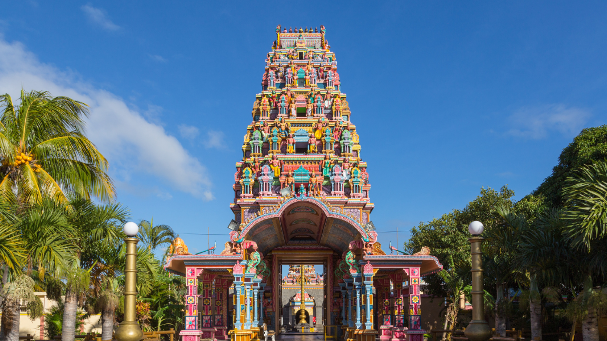 Les temples colorés