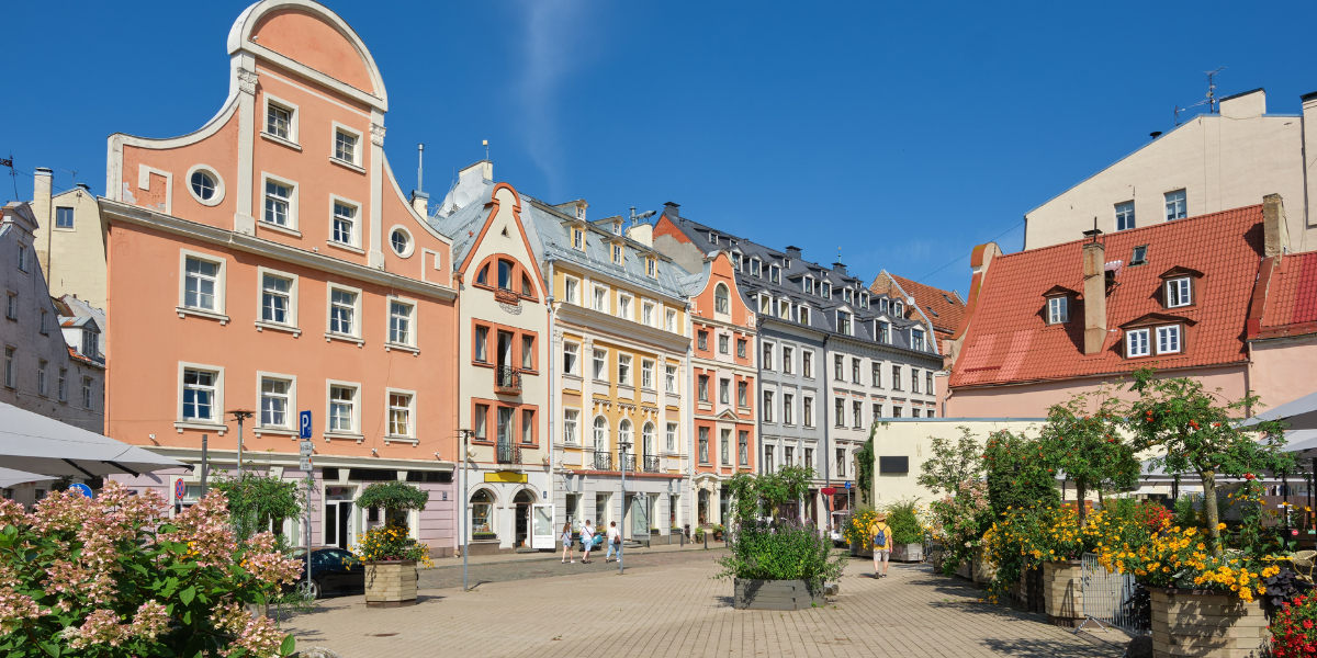 Le rues colorées du centre de Riga (en été) - jours 5, 6 et 7 