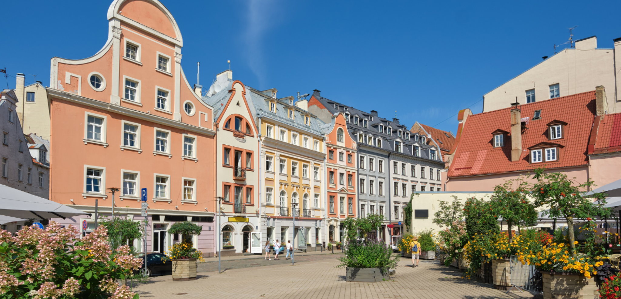 Le rues colorées du centre de Riga (en été) - jours 5, 6 et 7