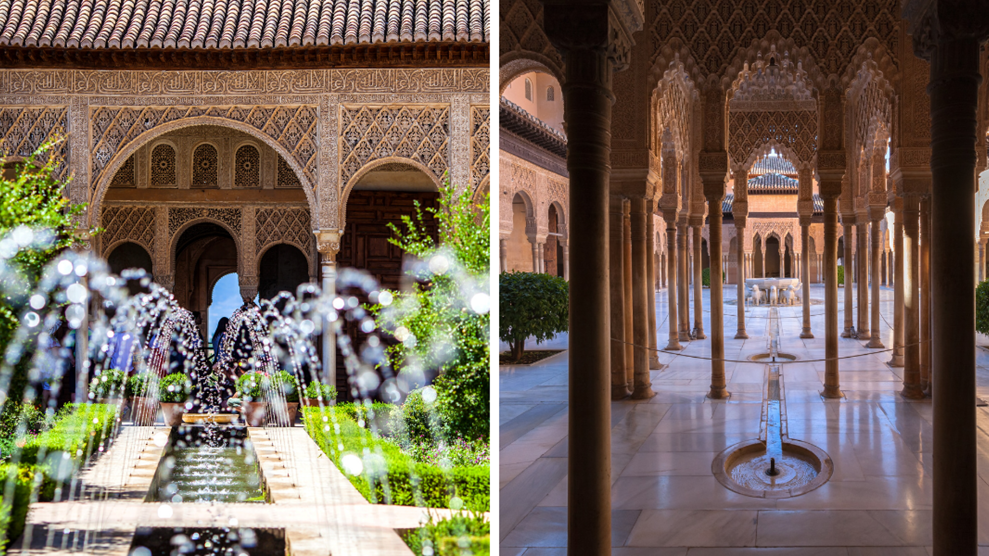 Visitez le très célèbre palais de l'Alhambra