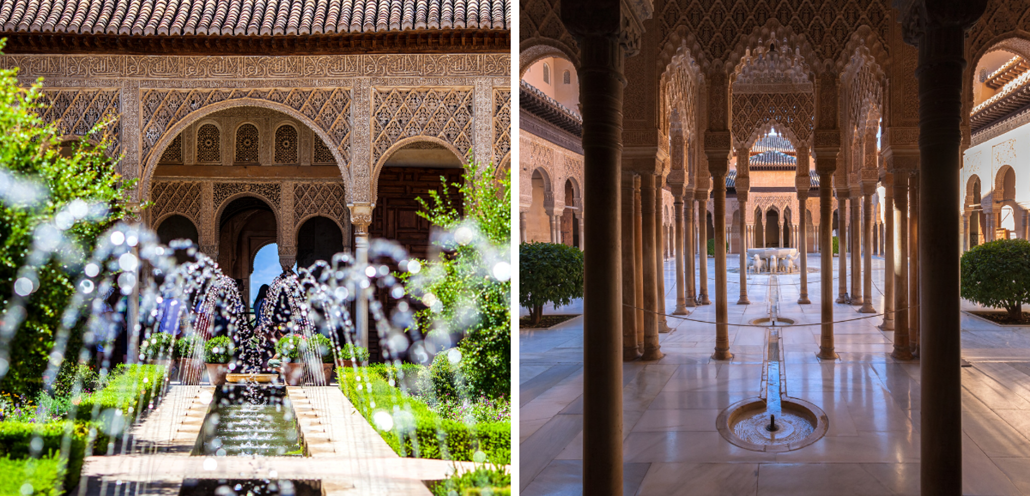 Visitez le très célèbre palais de l'Alhambra