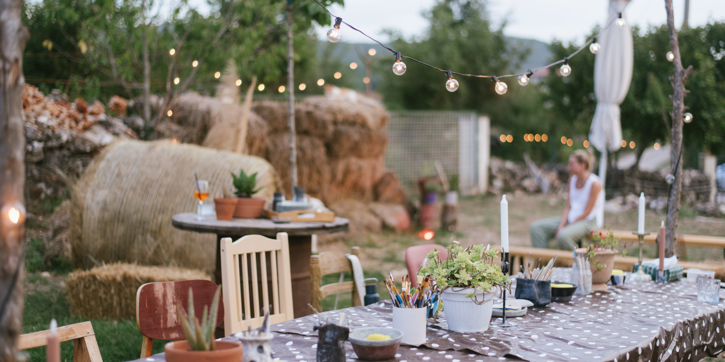 Activité peinture, Farm house OPG, Croatie