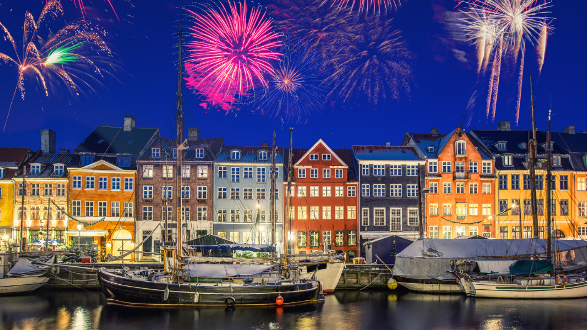 Les feux d'artifice pour le Réveillon, jour 2