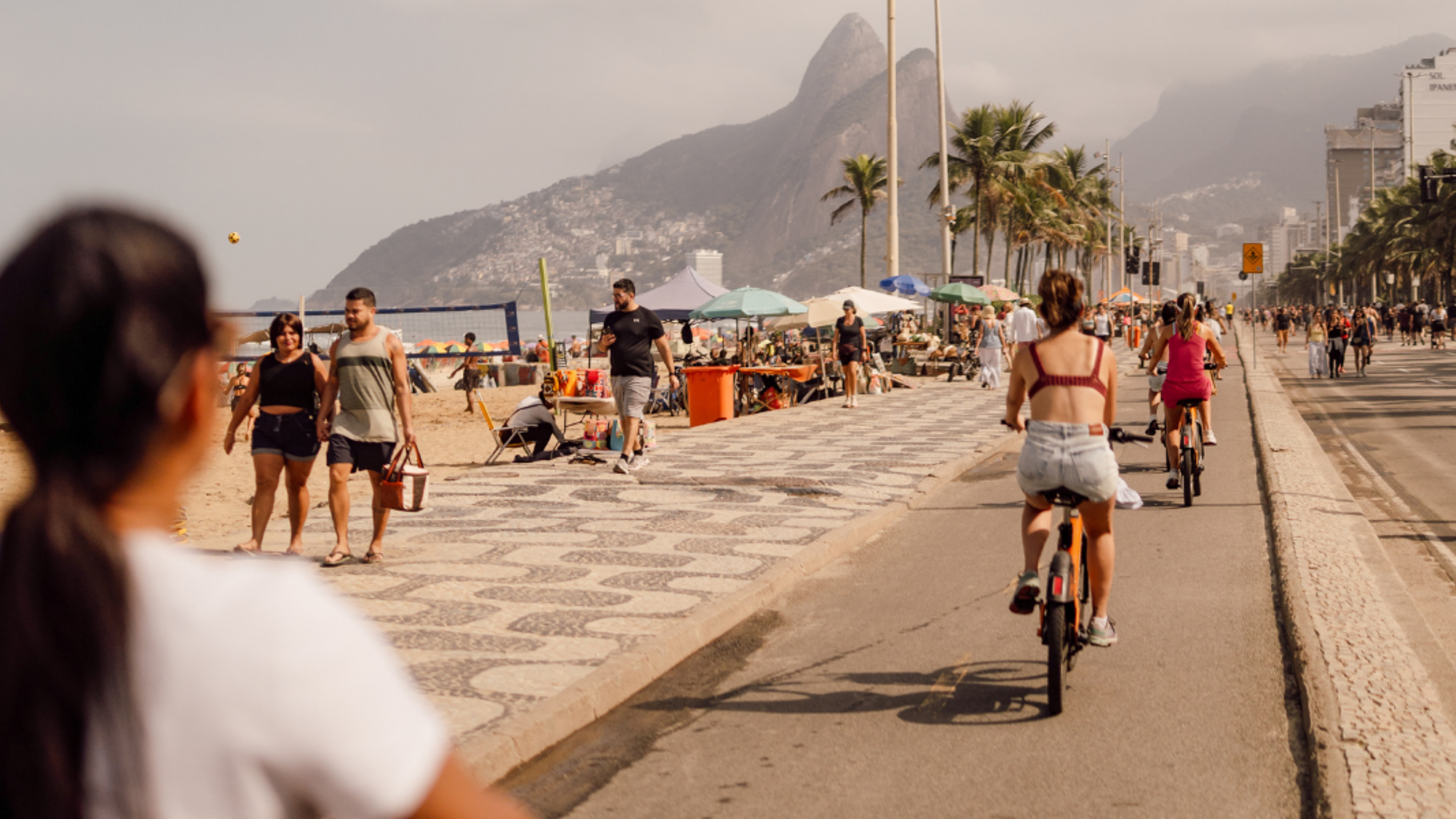 Rio de Janeiro à vélo, Brésil ©Emily Maggio