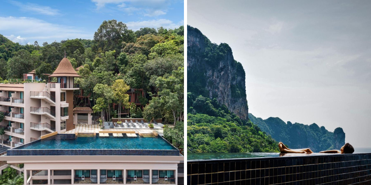 En mode détente entre piscine et plage ! 