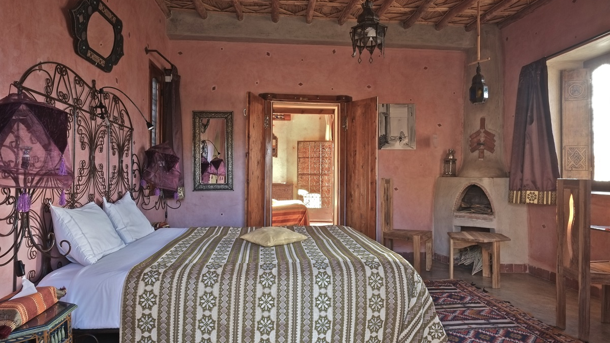 Profitez du charme de votre chambre typiquement marocaine !