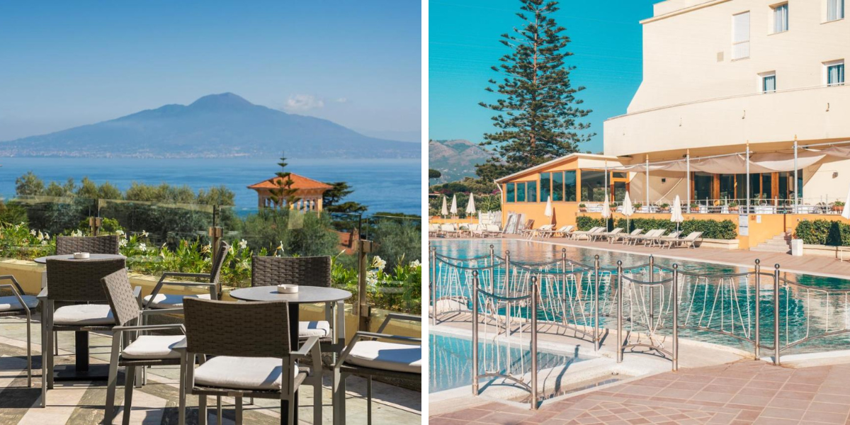 L'hôtel GH Vesuvio 4* à Sorrente (ou équivalent) 