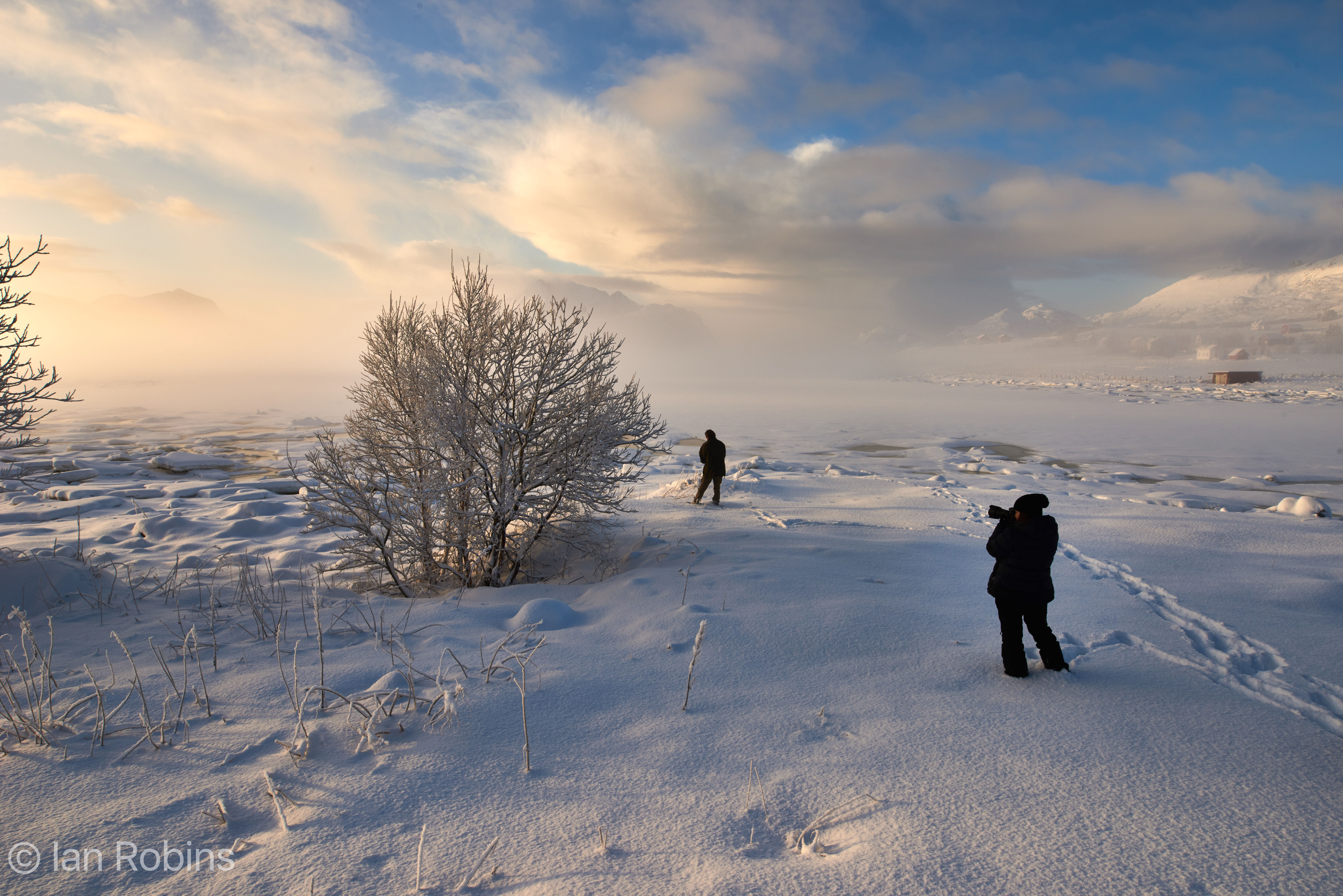 Rando raquettes, séjours hiver (@Ian Robins)