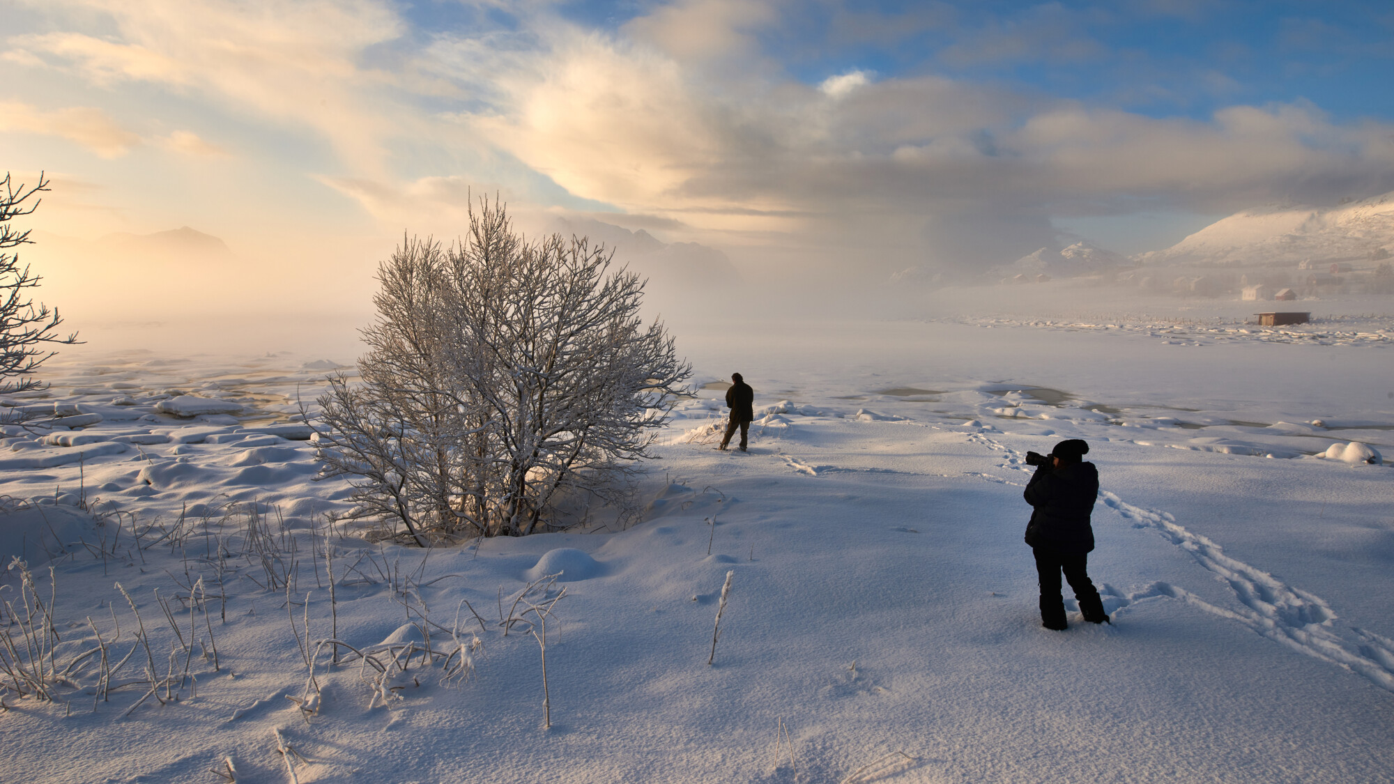 Rando raquettes, séjours hiver (@Ian Robins)