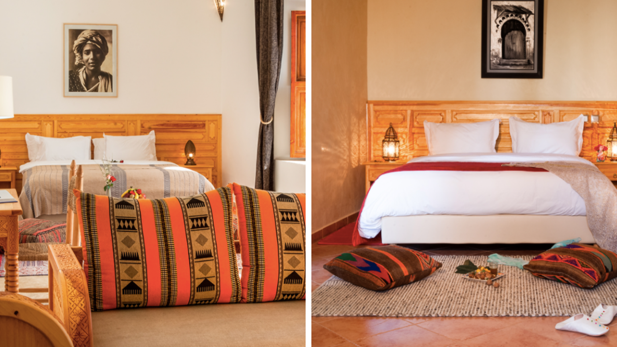 Des chambres confortables à la décoration soignée