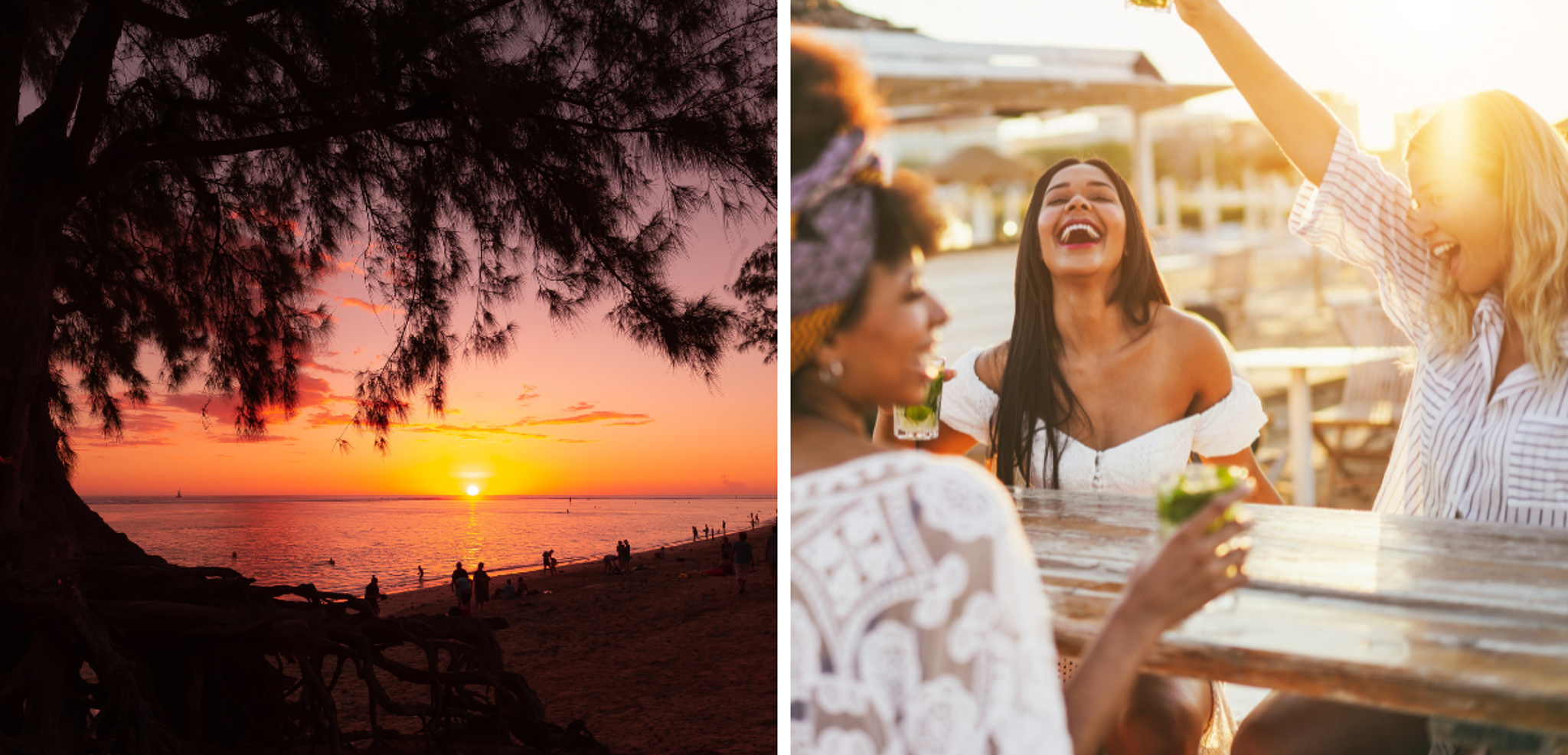 La vie est douce sous le soleil de la Réunion...