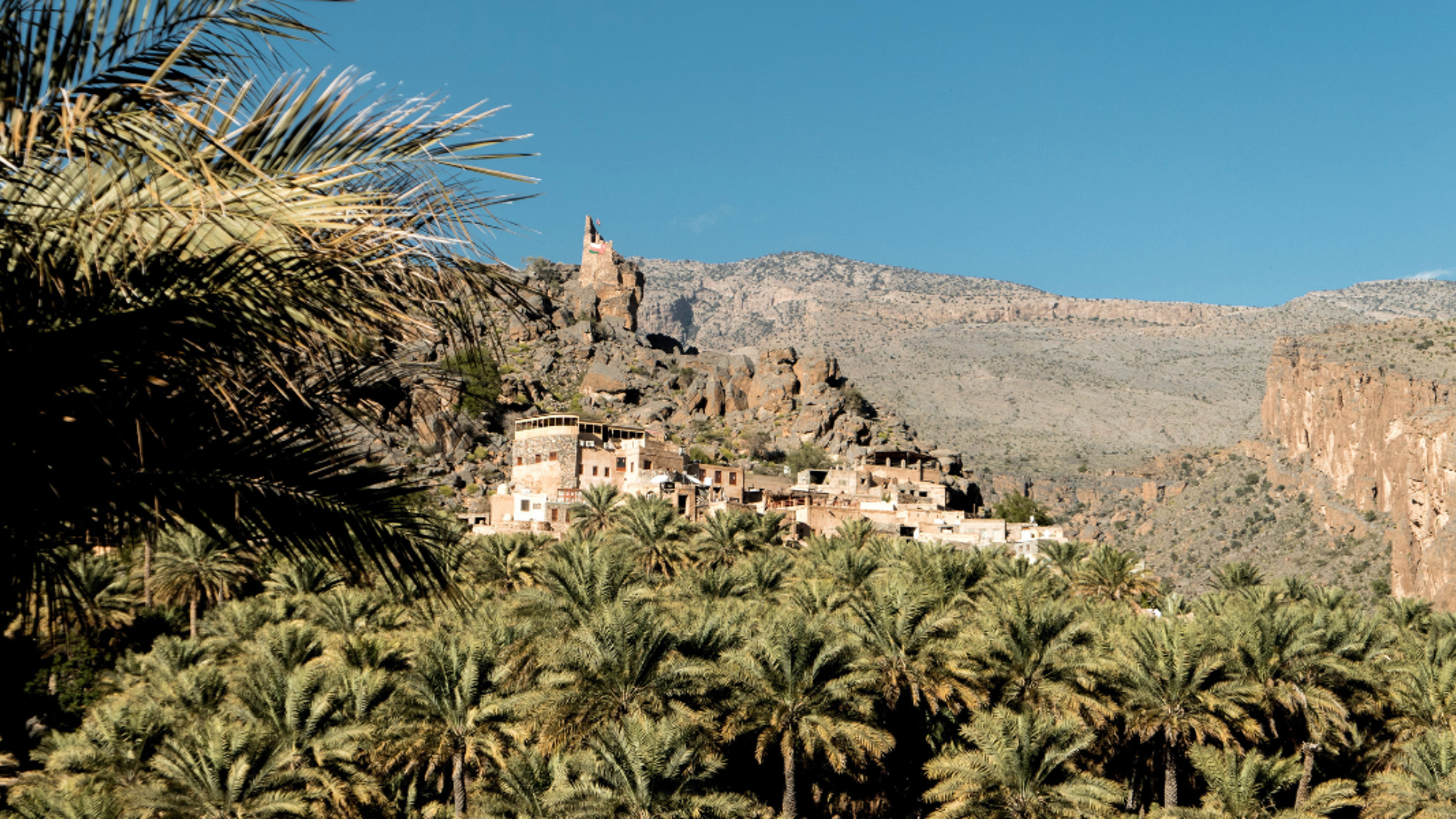 Le village perché de Misfah al Abryeen