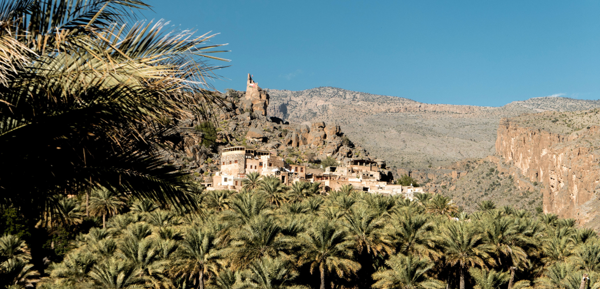 Le village perché de Misfah al Abryeen