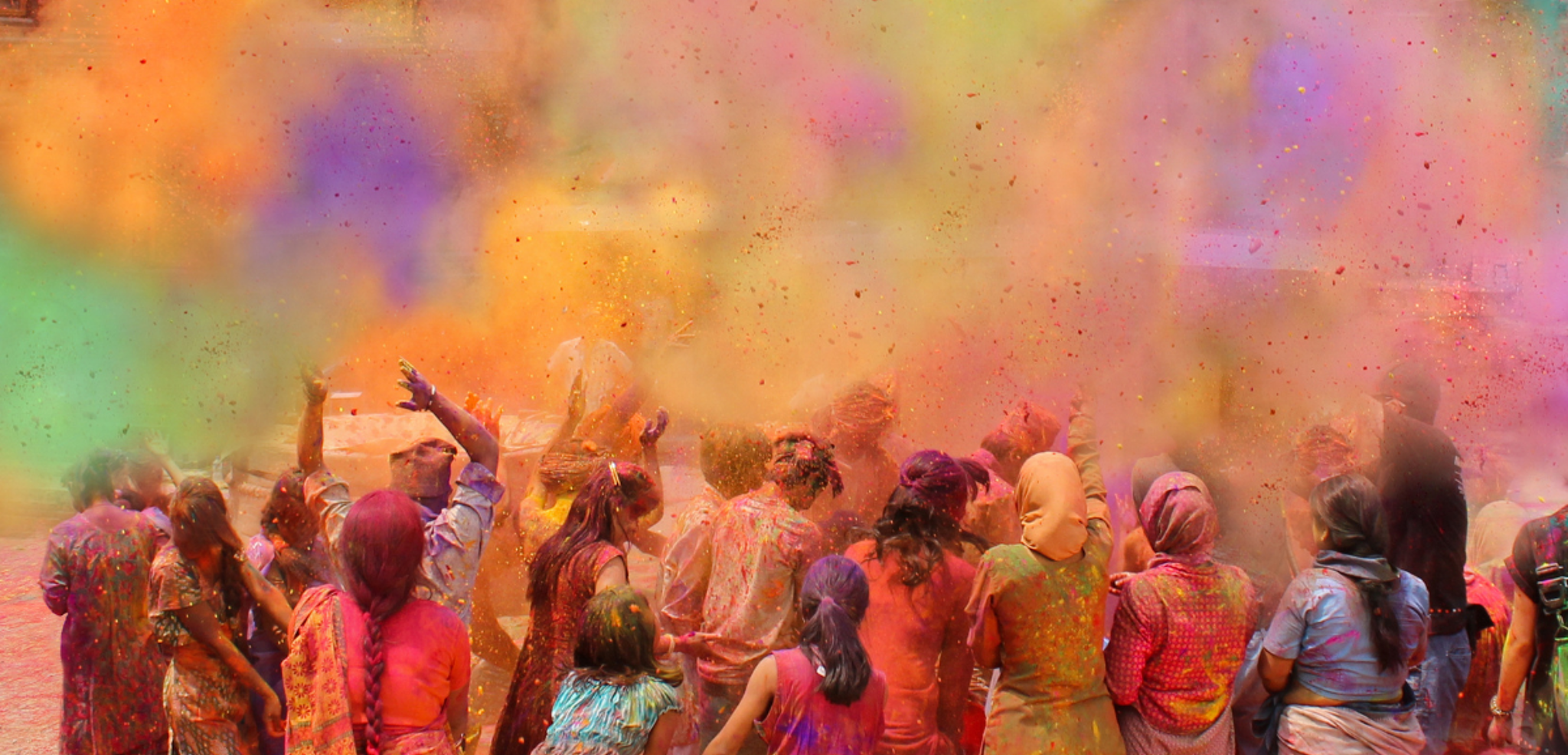 Bienvenue en Inde pour la célébration d'Holi !