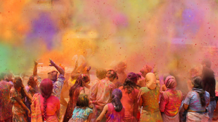 Bienvenue en Inde pour la célébration d'Holi !