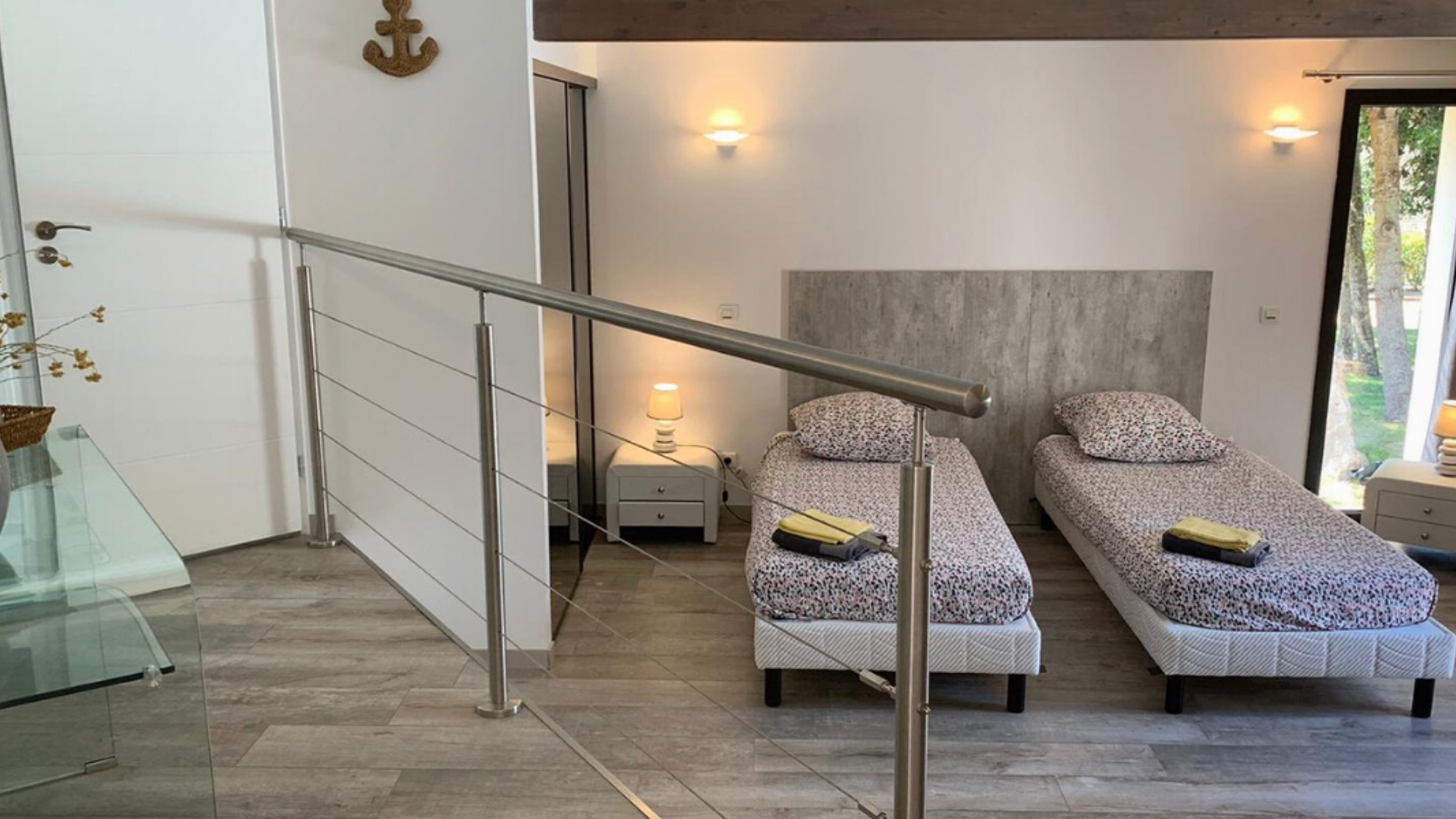 Chambre pour 2 copines (lits séparés)