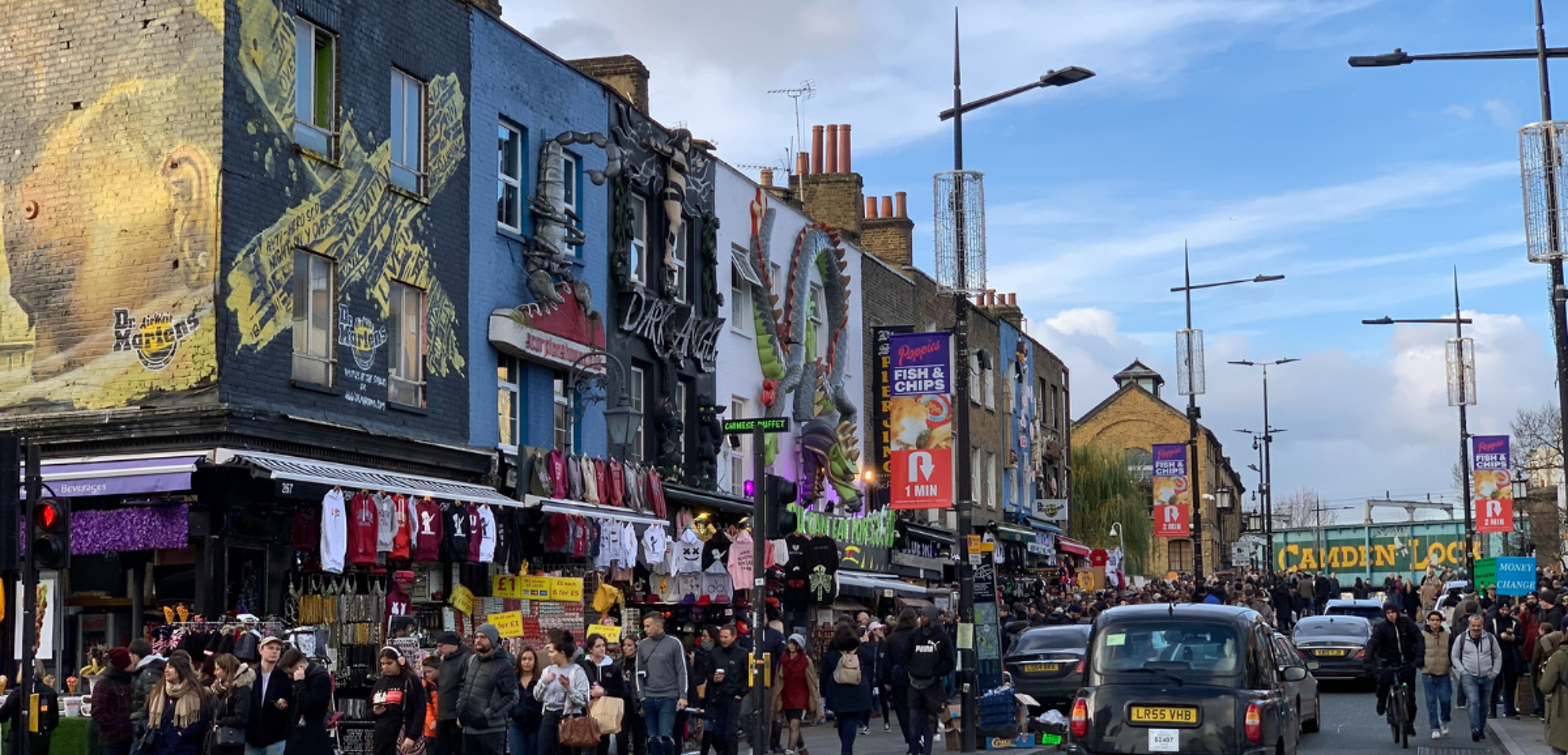 En passant par les quartiers animés et atypiques