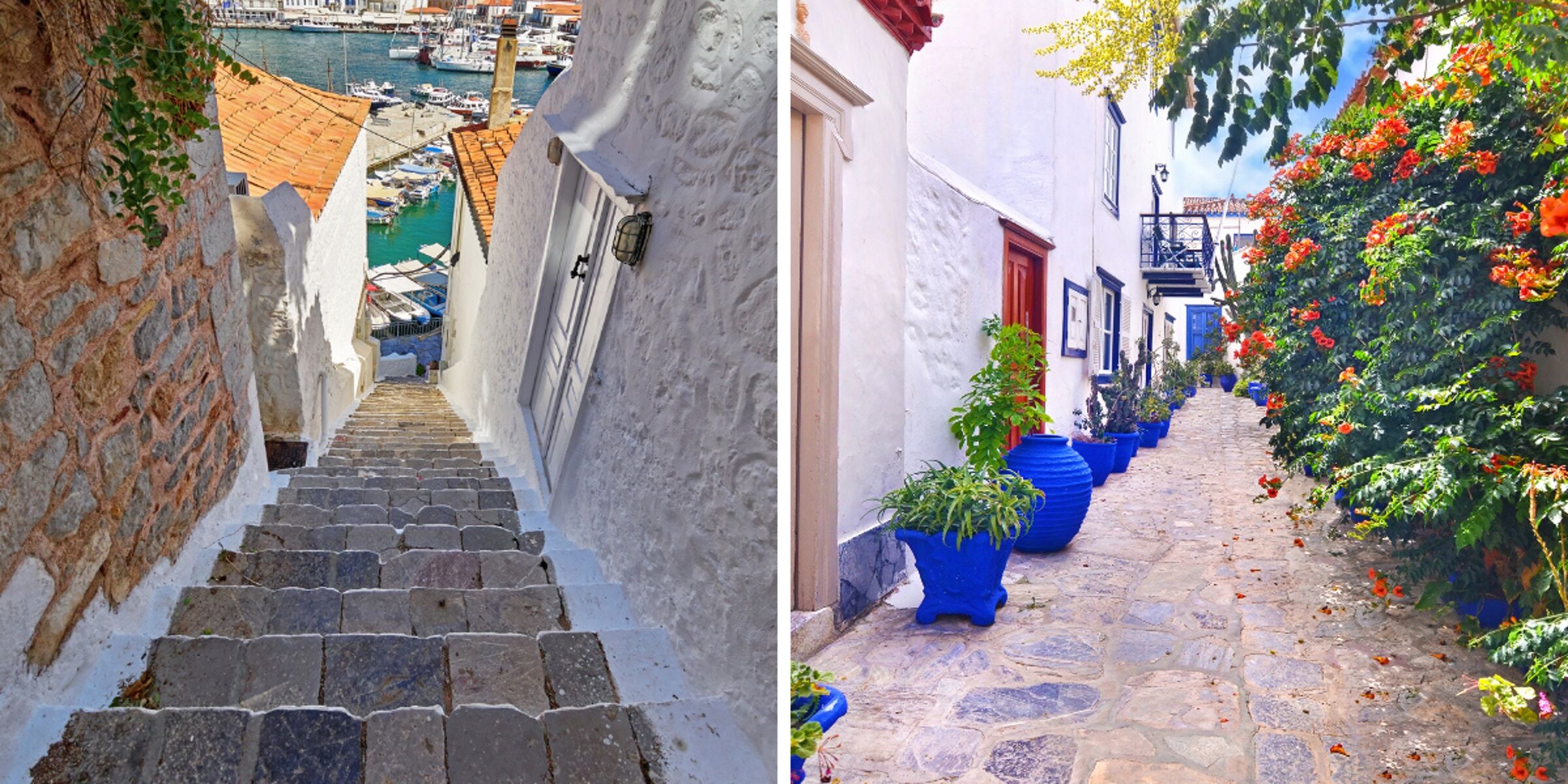 Et ses petites ruelles pavées 