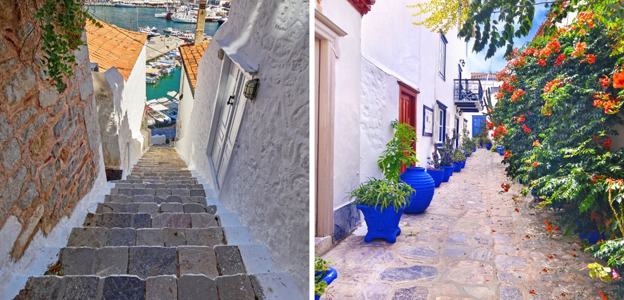 Et ses petites ruelles pavées
