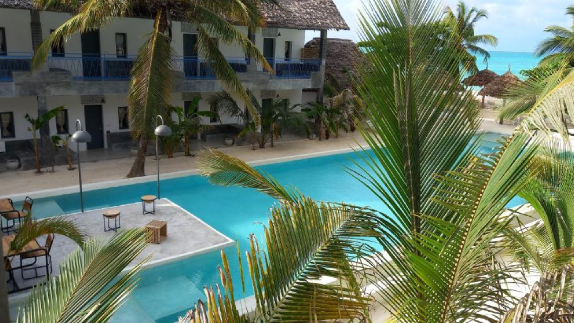 Chambres avec vue piscine