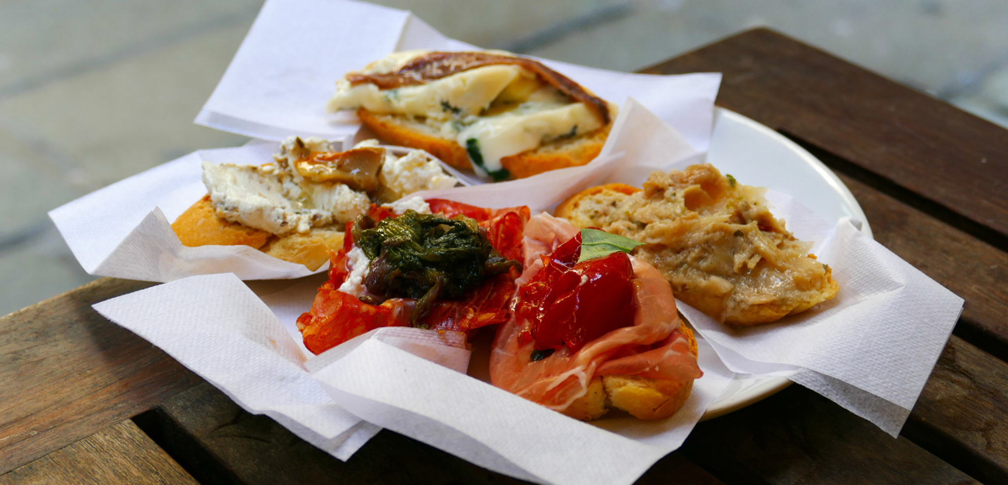 La gastronomie locale : cicchetti ou tapas vénitiennes - jour 1